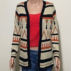 LADIES SAY WHAT? SWEATER SHAWL    SIZE S